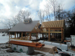 exterior barn construction