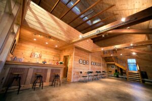 Geobarns, Silo Distillery, interior, retail space