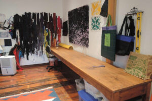 studio, quilting, interior, work space, gallery