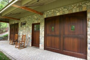 Geobarns, Classic Car and Family Barn, exterior garage doors