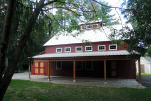 GeoBarns, Hudson Valley Auto Barn exterior porch