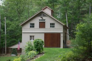 Geobarns, Classic Car and Family Barn, exterior doors, hay door