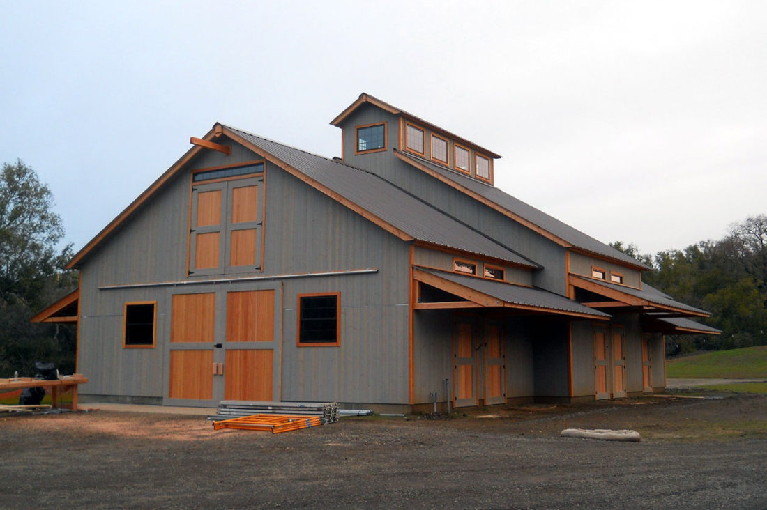 Geobarns Napa Valley Farm Barn And Equestrian Facility