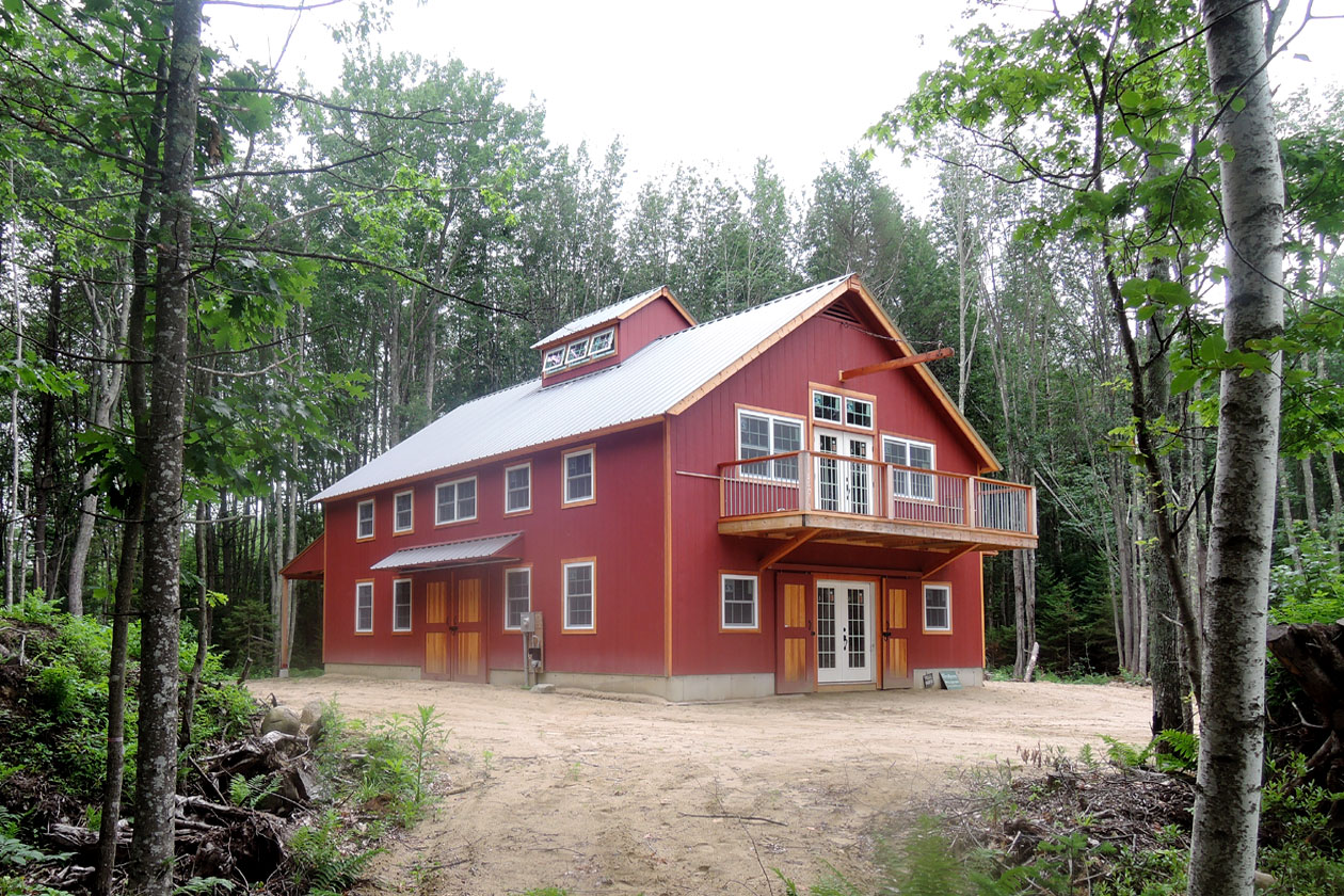 Maine Coast Barn - Geobarns