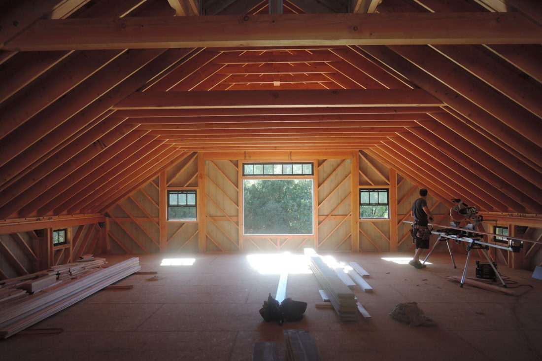 Geobarns Napa Valley farm barn and equestrian facility