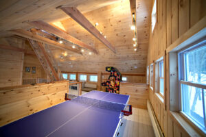 guesthouse, playroom timber, lighting, game, daylight, ladder