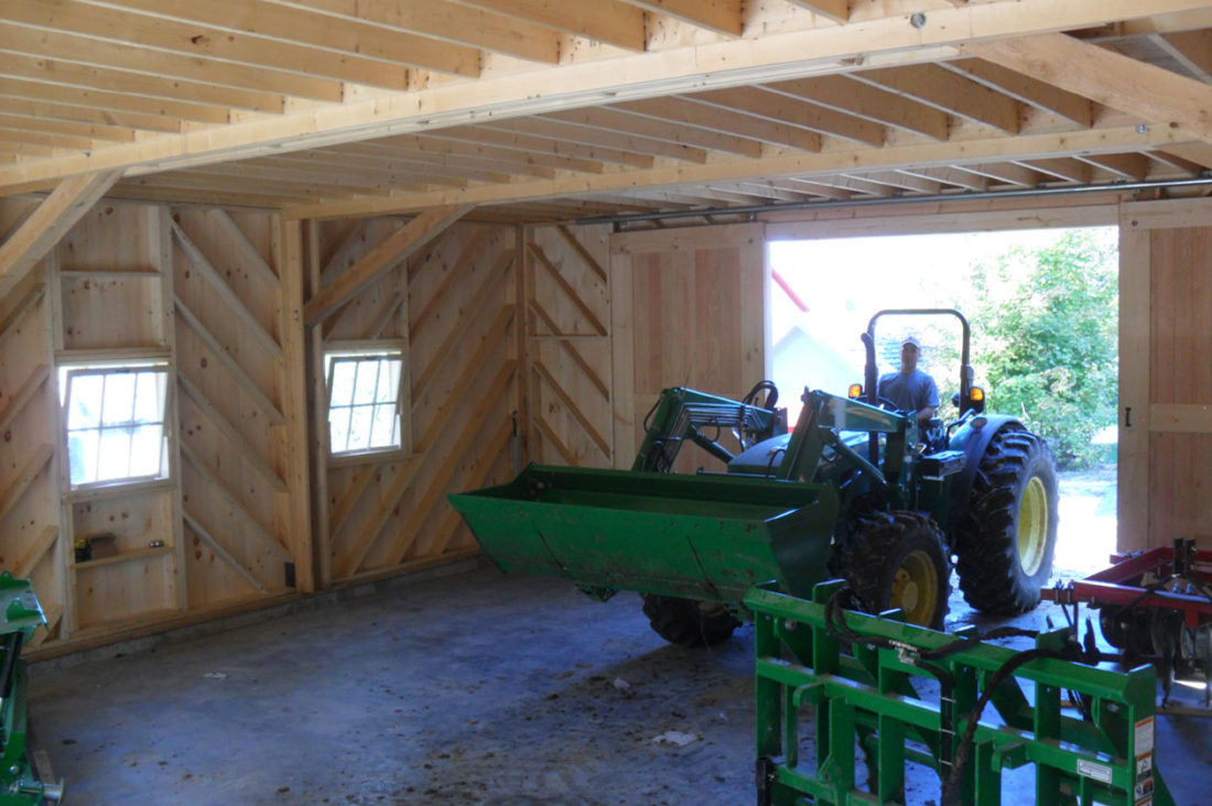 Vermont Farm Equipment Barn Geobarns