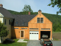 barn, addition, exterior, garage doors, garage apartment, cupola