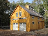barn, garage apartment, timber frame, sliding doors, garage doors