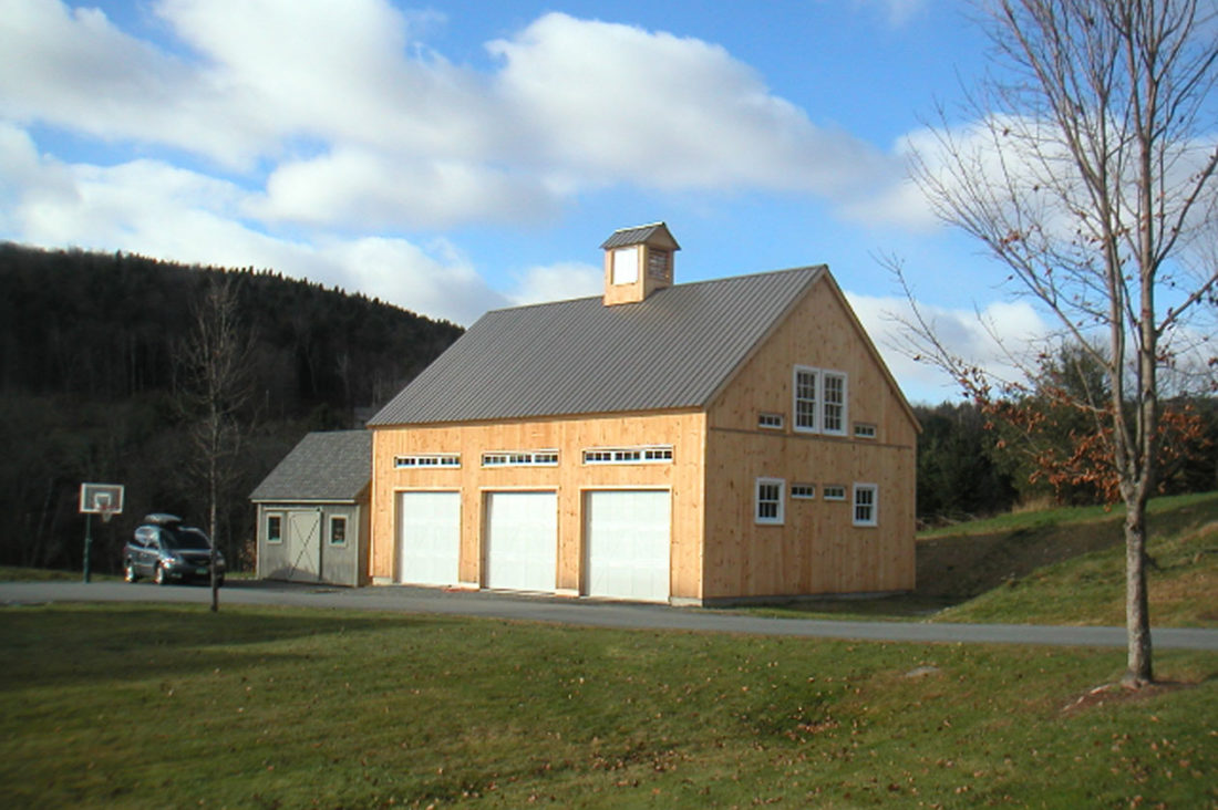 Three Bay Garage