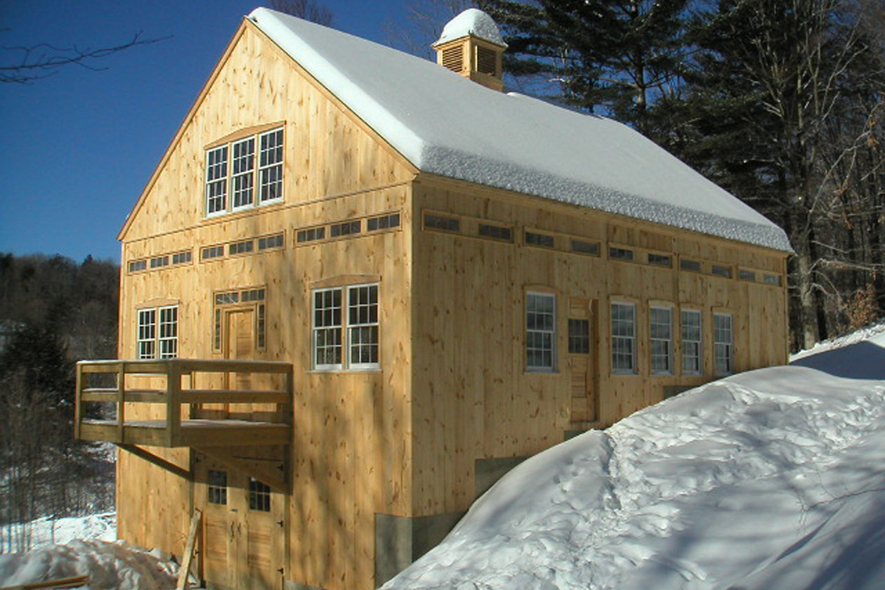 Vermont Ski Vacation Home Geobarns