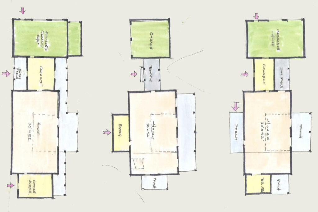 design sketch, home plans