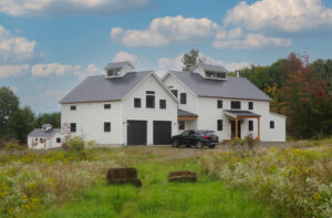 Geobarns, NY, Catskills, Modern Farmhouse, Metal Roof, Cupola