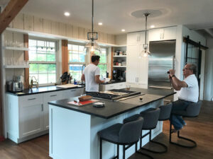 Geobarns, NY, Catskills, Modern Farmhouse, Metal Roof, Cupola, Kitchen