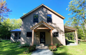 Geobarns, Forest Glade Home, NH, Exterior, Porch