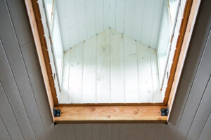 Geobarns; Virginia; Historic Homestead; Garage Barn; Natural Siding; Shiplap; Wood Ceiling; Cupola