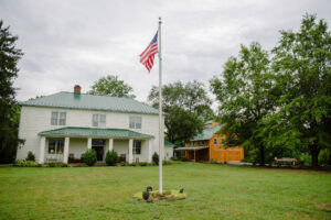 Geobarns; Virginia; Historic Homestead; Garage Barn; Natural Siding; Metal Roof; Cupola