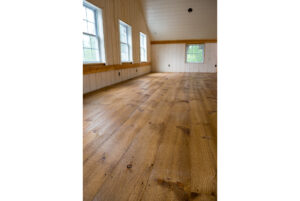 Geobarns; Virginia; Historic Homestead; Garage Barn; Natural Siding; Shiplap; Wood Ceiling; Cupola; Barn Board Floor