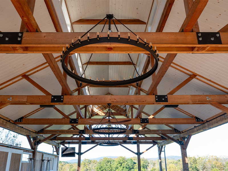 Glenmore Community pavilion, designed and built by Geobarns