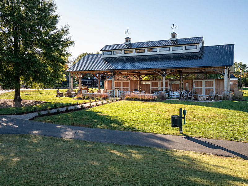 Glenmore Community pavilion, designed and built by Geobarns